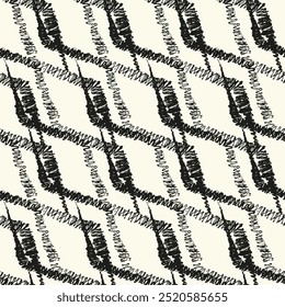 Grunge halftone zwart-witte lijn textuur achtergrond.