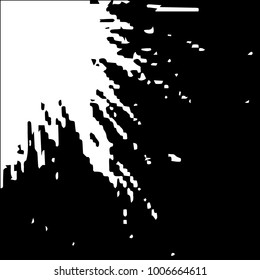 Grunge halftone black and white texture background. Abstract vector Texture
