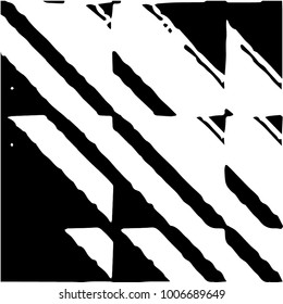 Grunge halftone black and white texture background. Abstract vector Texture
