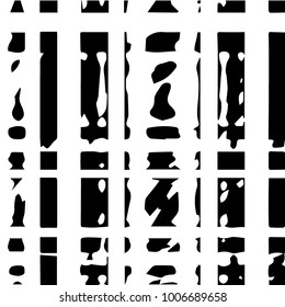 Grunge halftone black and white texture background. Abstract vector Texture
