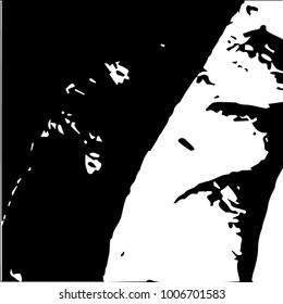 Grunge halftone black and white texture background. Abstract vector Texture
