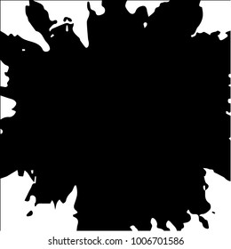 Grunge halftone black and white texture background. Abstract vector Texture
