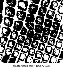 Grunge halftone black and white texture background. Abstract vector Texture
