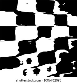 Grunge halftone black and white texture background. Abstract vector Texture
