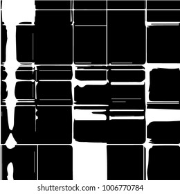 Grunge halftone black and white texture background. Abstract vector Texture
