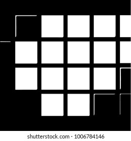 Grunge halftone black and white texture background. Abstract vector Texture
