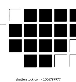 Grunge halftone black and white texture background. Abstract vector Texture
