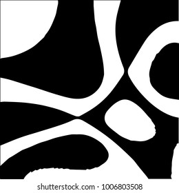Grunge halftone black and white texture background. Abstract vector Texture
