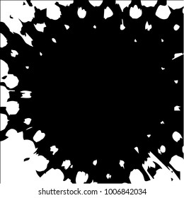 Grunge halftone black and white texture background. Abstract vector Texture
