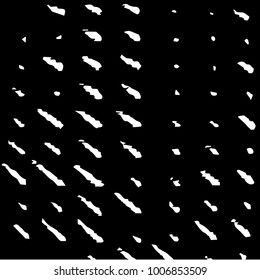 Grunge halftone black and white texture background. Abstract vector Texture
