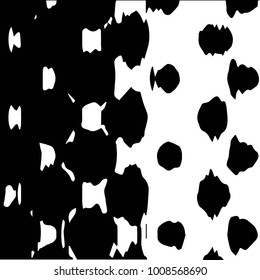 Grunge halftone black and white texture background. Abstract vector Texture
