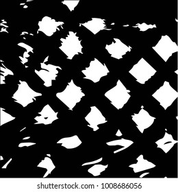 Grunge halftone black and white texture background. Abstract vector Texture
