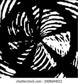 Grunge halftone black and white texture background. Abstract vector Texture
