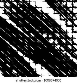 Grunge halftone black and white texture background. Abstract vector Texture
