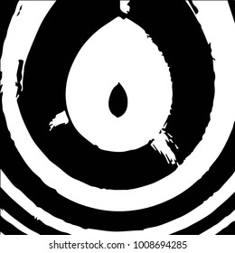 Grunge halftone black and white texture background. Abstract vector Texture
