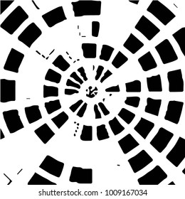 Grunge halftone black and white texture background. Abstract vector Texture
