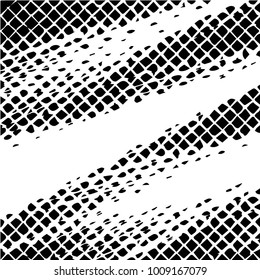 Grunge halftone black and white texture background. Abstract vector Texture
