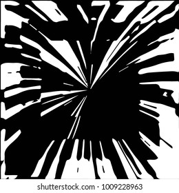 Grunge halftone black and white texture background. Abstract vector Texture
