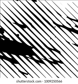 Grunge halftone black and white texture background. Abstract vector Texture
