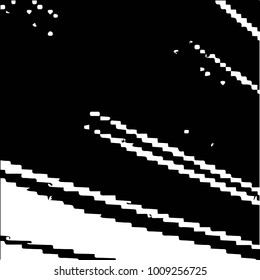 Grunge halftone black and white texture background. Abstract vector Texture
