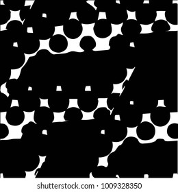 Grunge halftone black and white texture background. Abstract vector Texture
