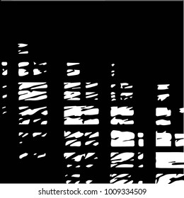 Grunge halftone black and white texture background. Abstract vector Texture
