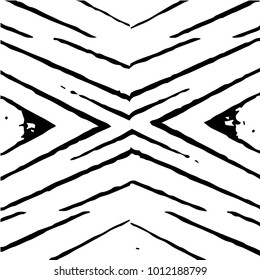 Grunge halftone black and white texture background. Abstract vector Texture

