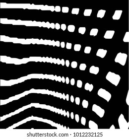 Grunge halftone black and white texture background. Abstract vector Texture

