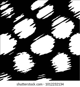 Grunge halftone black and white texture background. Abstract vector Texture
