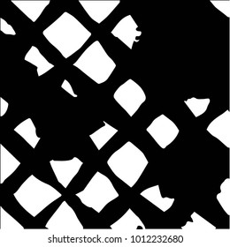 Grunge halftone black and white texture background. Abstract vector Texture
