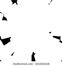 Grunge halftone black and white texture background. Abstract vector Texture
