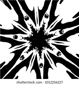 Grunge halftone black and white texture background. Abstract vector Texture
