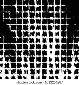 Grunge halftone black and white texture background. Abstract vector Texture
