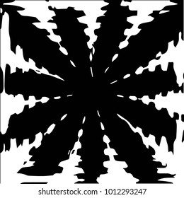 Grunge halftone black and white texture background. Abstract vector Texture
