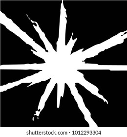 Grunge halftone black and white texture background. Abstract vector Texture
