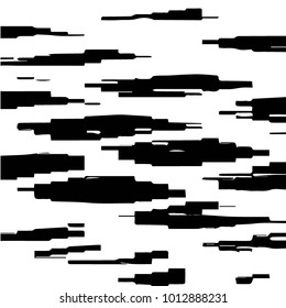 Grunge halftone black and white texture background. Abstract vector Texture
