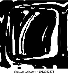 Grunge halftone black and white texture background. Abstract vector Texture

