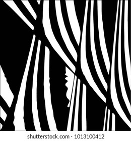 Grunge halftone black and white texture background. Abstract vector Texture
