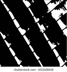 Grunge halftone black and white texture background. Abstract vector Texture
