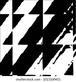 Grunge halftone black and white texture background. Abstract vector Texture
