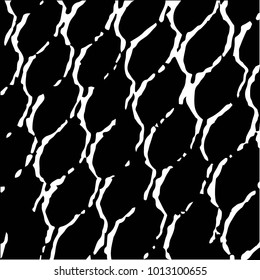 Grunge halftone black and white texture background. Abstract vector Texture

