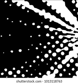 Grunge halftone black and white texture background. Abstract vector Texture

