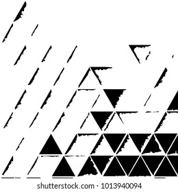 Grunge halftone black and white texture background. Abstract vector Texture
