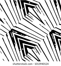Grunge halftone black and white texture background. Abstract vector Texture
