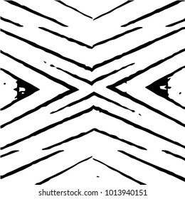 Grunge halftone black and white texture background. Abstract vector Texture
