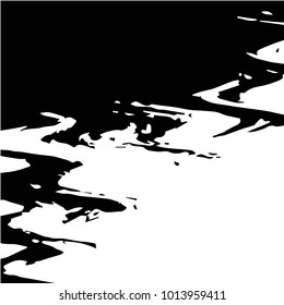 Grunge halftone black and white texture background. Abstract vector Texture
