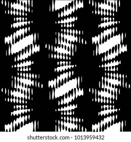 Grunge halftone black and white texture background. Abstract vector Texture
