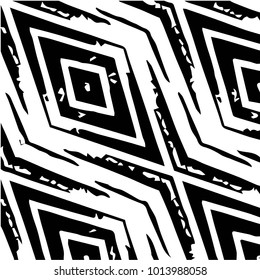 Grunge halftone black and white texture background. Abstract vector Texture
