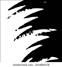 Grunge halftone black and white texture background. Abstract vector Texture
