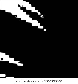 Grunge halftone black and white texture background. Abstract vector Texture
